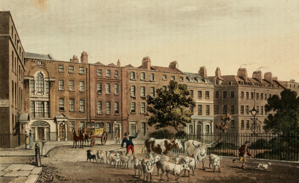 Soho Square, London 1812