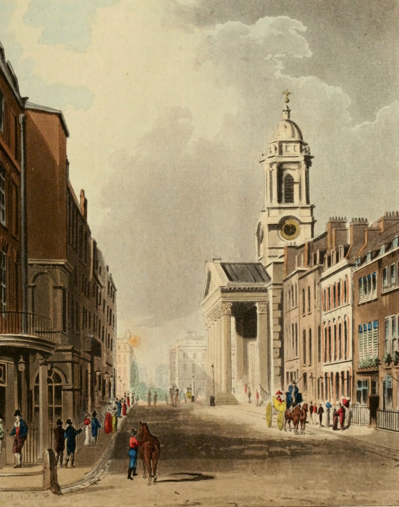 St. George Street, Hanover Square, London 1812