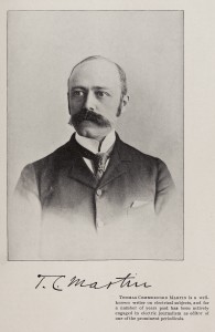 Thomas Commerford Martin Portrait circa 1895