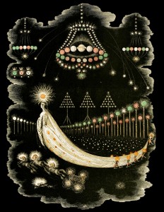 A Comet's Journey - Illustration by J.J. Grandville