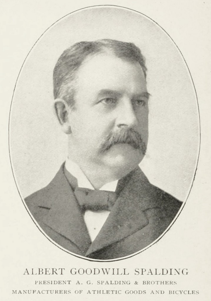 Albert Goodwill Spalding, President A.G. Spalding Bros Portrait