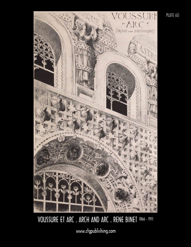 Arch and Arc - Art Nouveau Design by Rene Binet