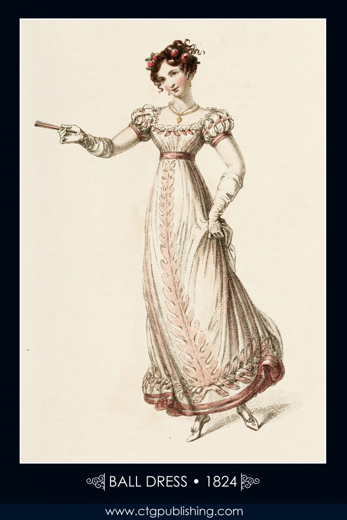 Ball Dress circa 1824 - London Fashion Designs