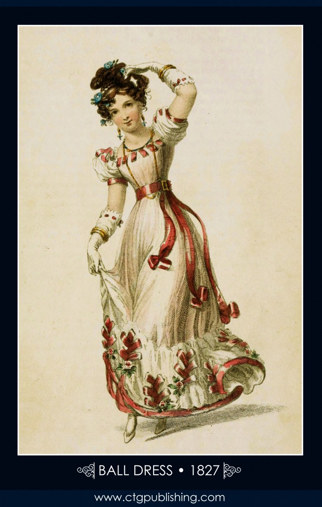 Ball Dress circa 1827 - London Fashion Designs