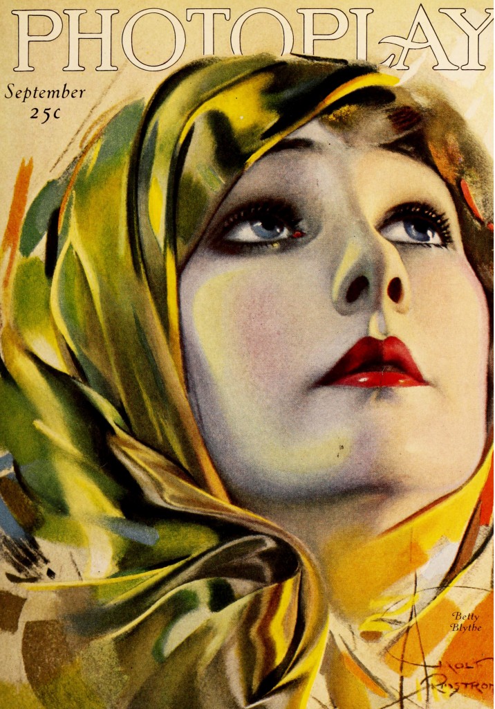 Betty Blythe Photoplay Cover Portrait 1921
