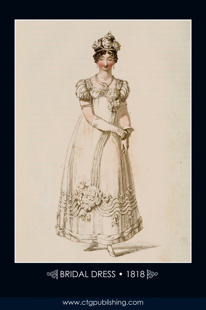 Bridal Dress circa 1818 - London Fashion Designs