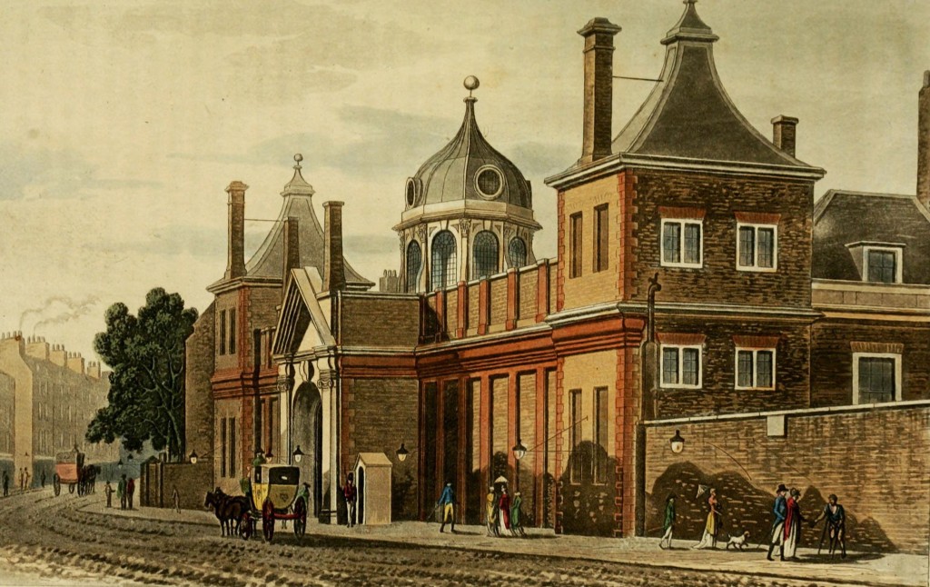 British Museum - Montagu House, London circa 1813