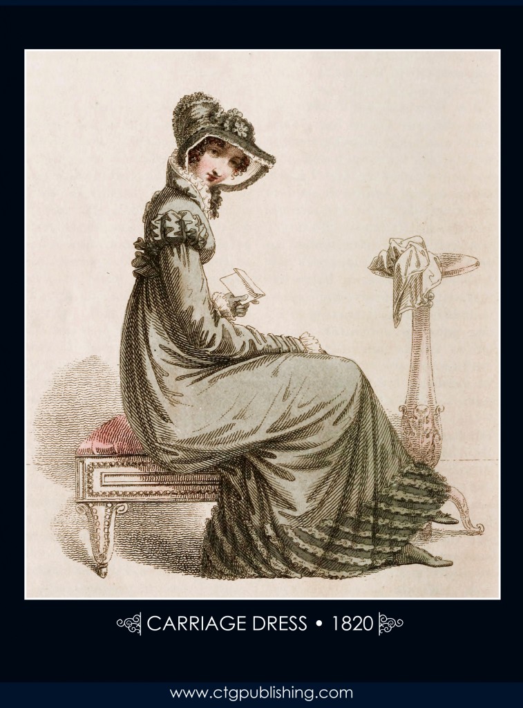 Carriage Dress circa 1820 - London Fashion Designs
