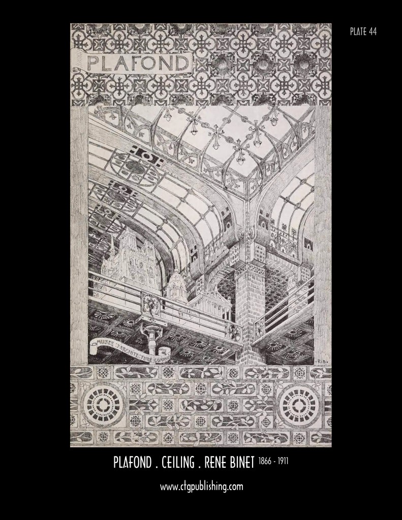 Ceiling - Art Nouveau Design by Rene Binet