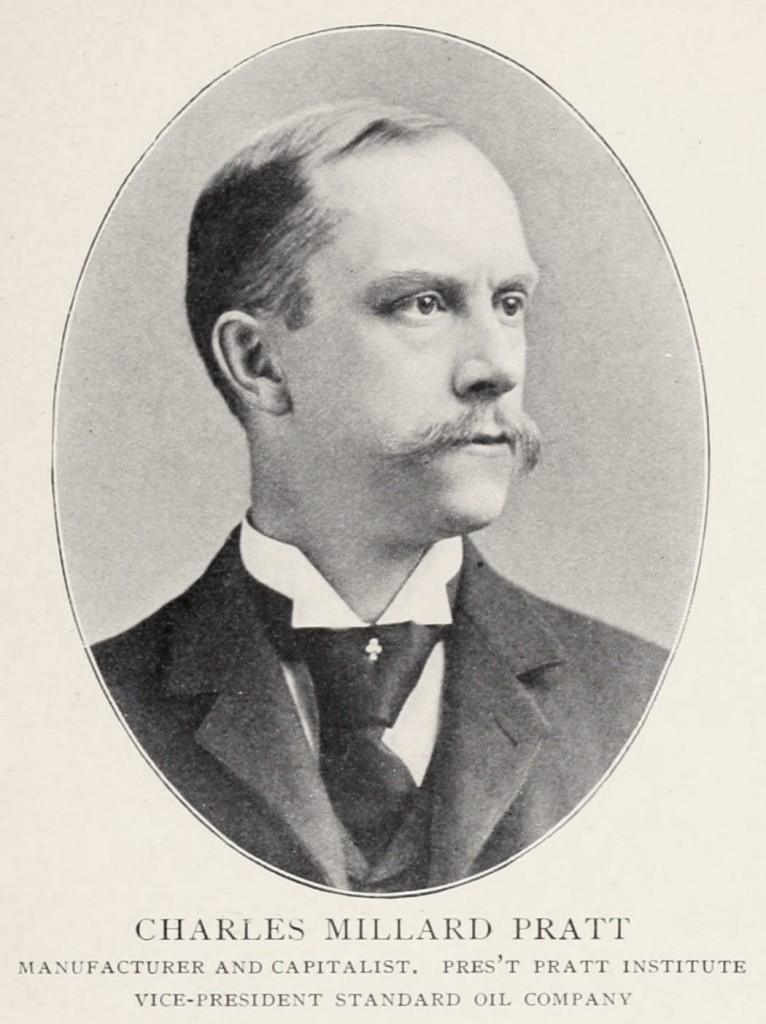 Portrait Charles Millard Pratt. President of the Pratt Institute