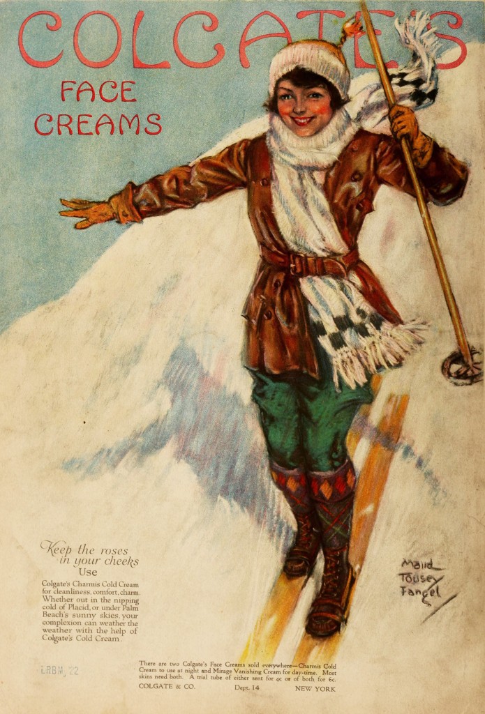 Colgate's Face Creams Advertisement circa 1920