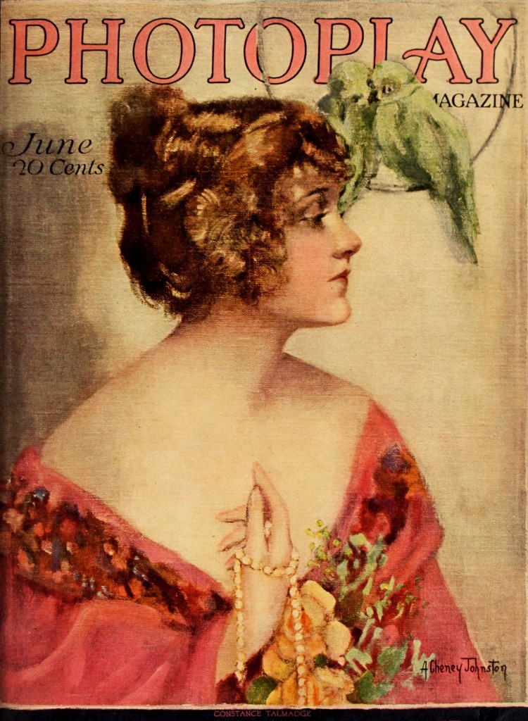 Constance Talmadge Photoplay Cover Portrait 1919