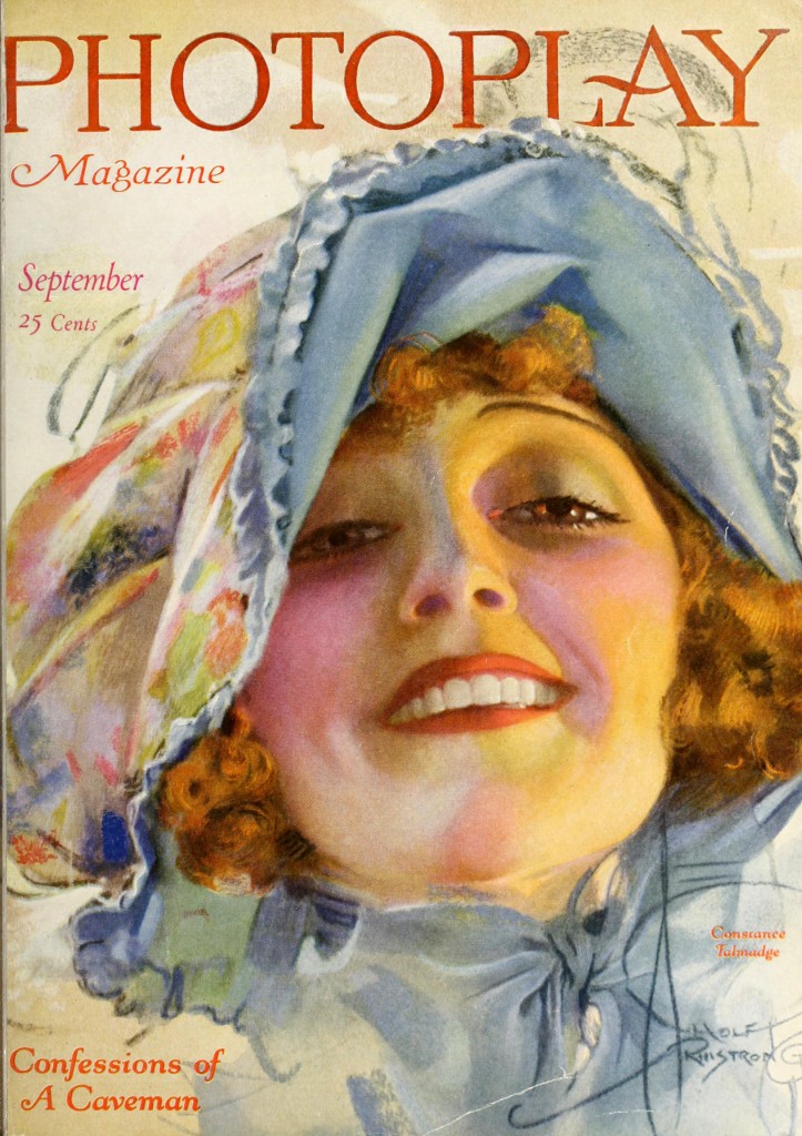 Constance Talmadge Photoplay Cover Portrait 1921
