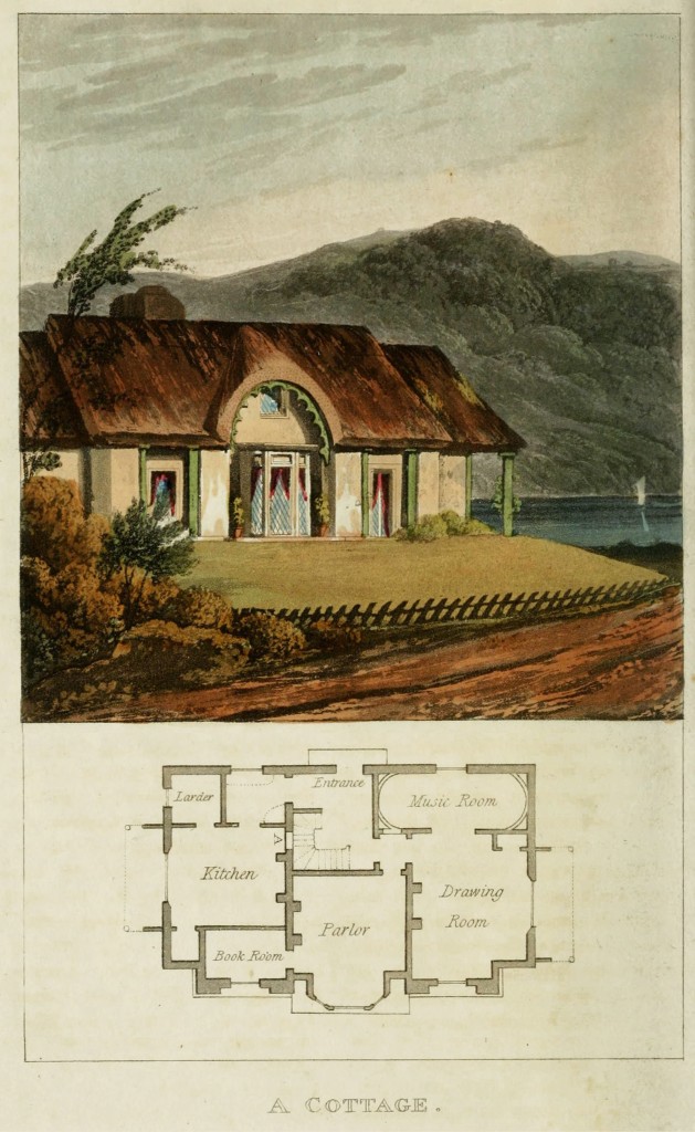 Cottage Design circa 1817 - London Architecture