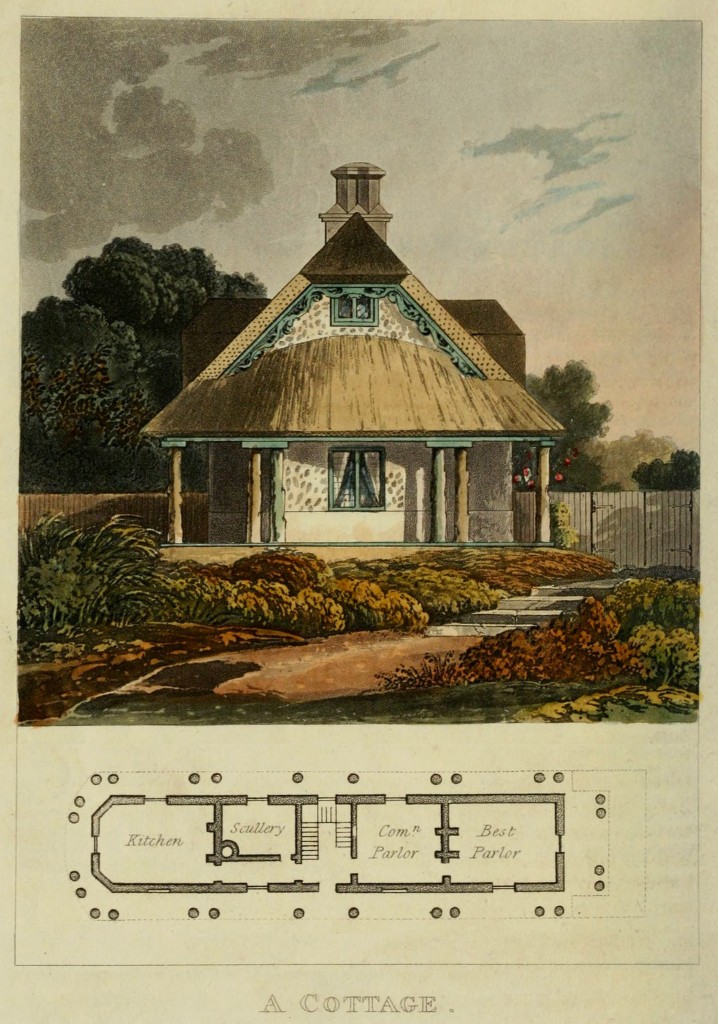  Cottage Design circa 1817 - London Architecture