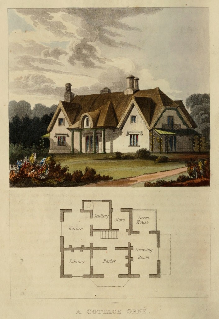 Cottage Ornee circa 1817 - London Architecture