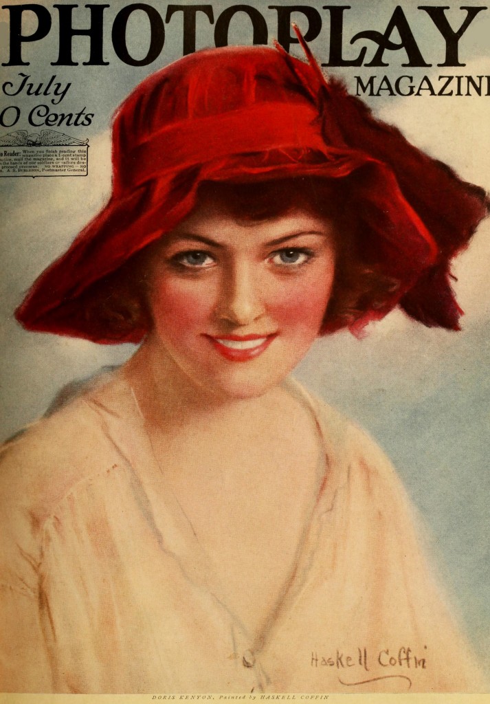 Doris Kenyon Photoplay Cover Portrait 1918