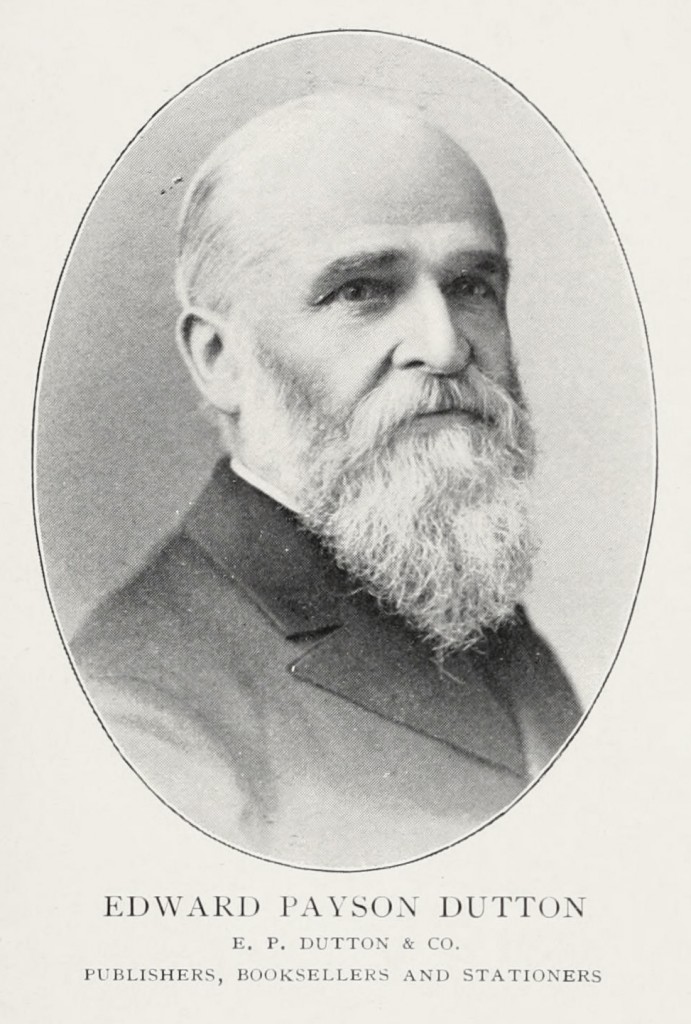 Edward Payson Dutton, Founder E.P. Dutton and Co. Portrait