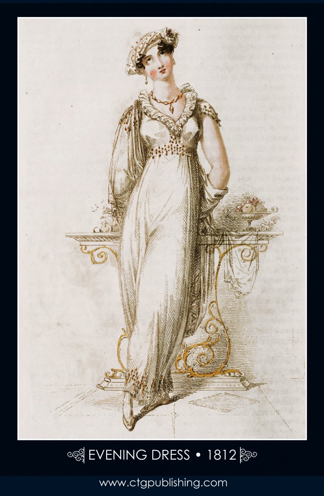 Evening Dress circa 1812 - London Fashion Designs