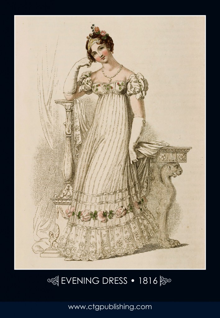 Evening Dress circa 1816 - London Fashion Designs