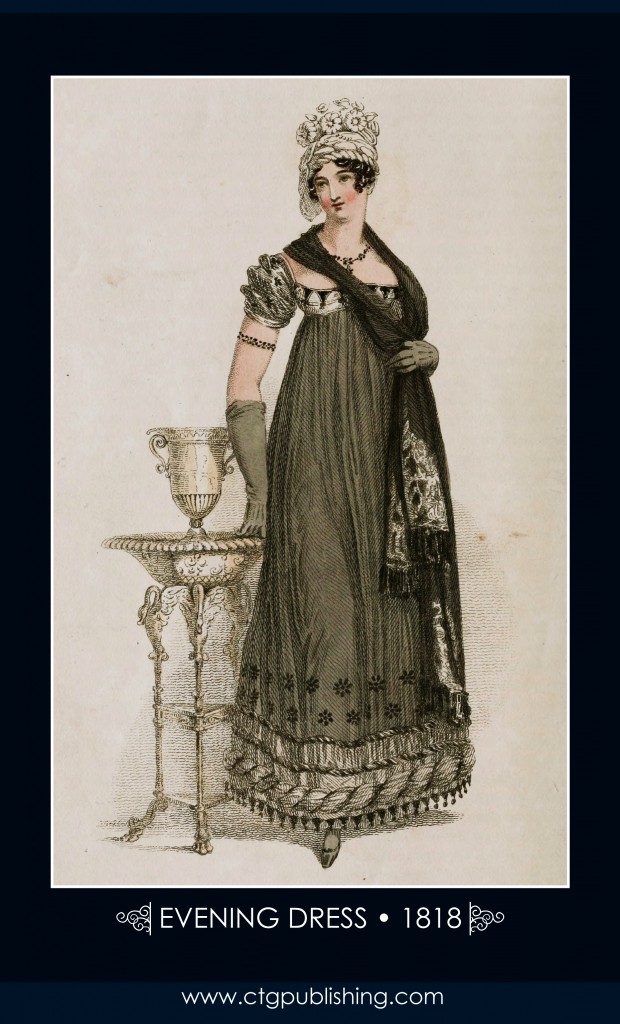 Evening Dress circa 1818 - London Fashion Designs