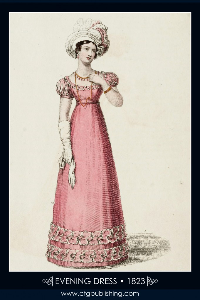 Evening Dress circa 1823 - London Fashion Designs