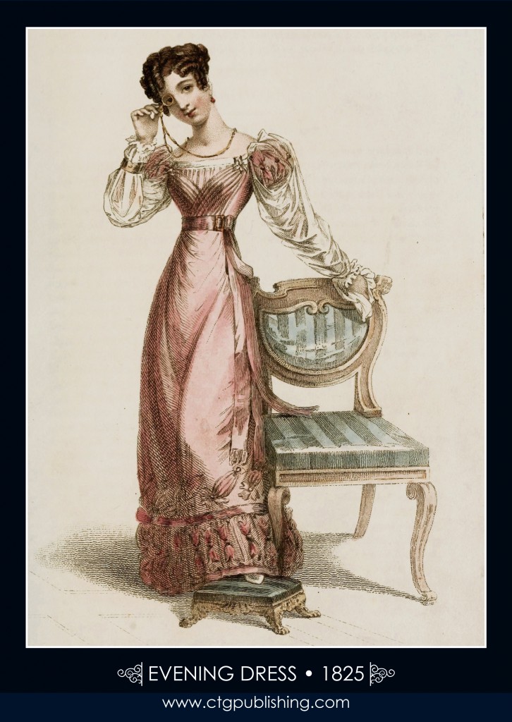 Evening Dress circa 1825 - London Fashion Designs