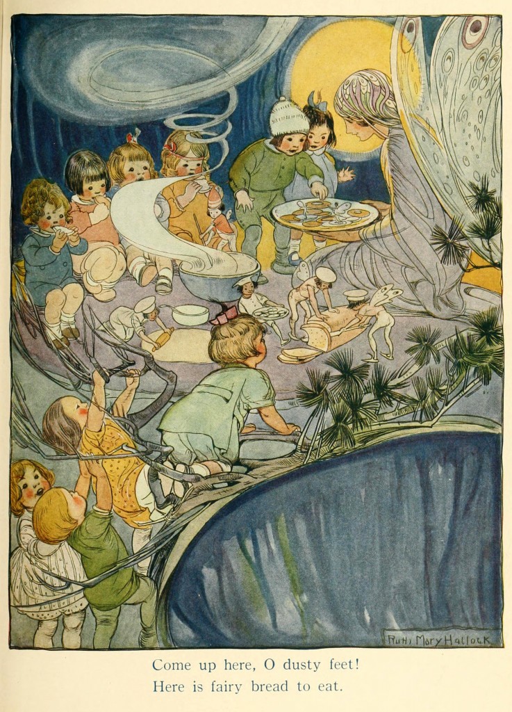 Fairy Bread - Illustration by Mary Ruth Hallock
