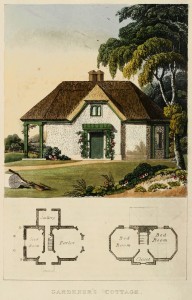 Gardener's Cottage Design circa 1816 - London Architecture