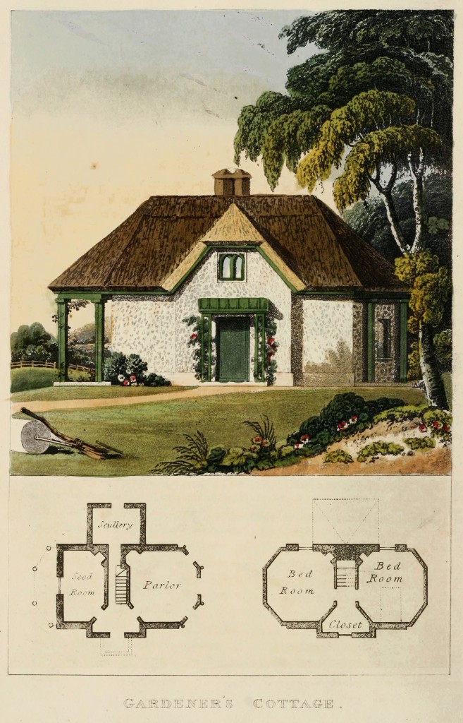 Gardener's Cottage Design circa 1816 - London Architecture