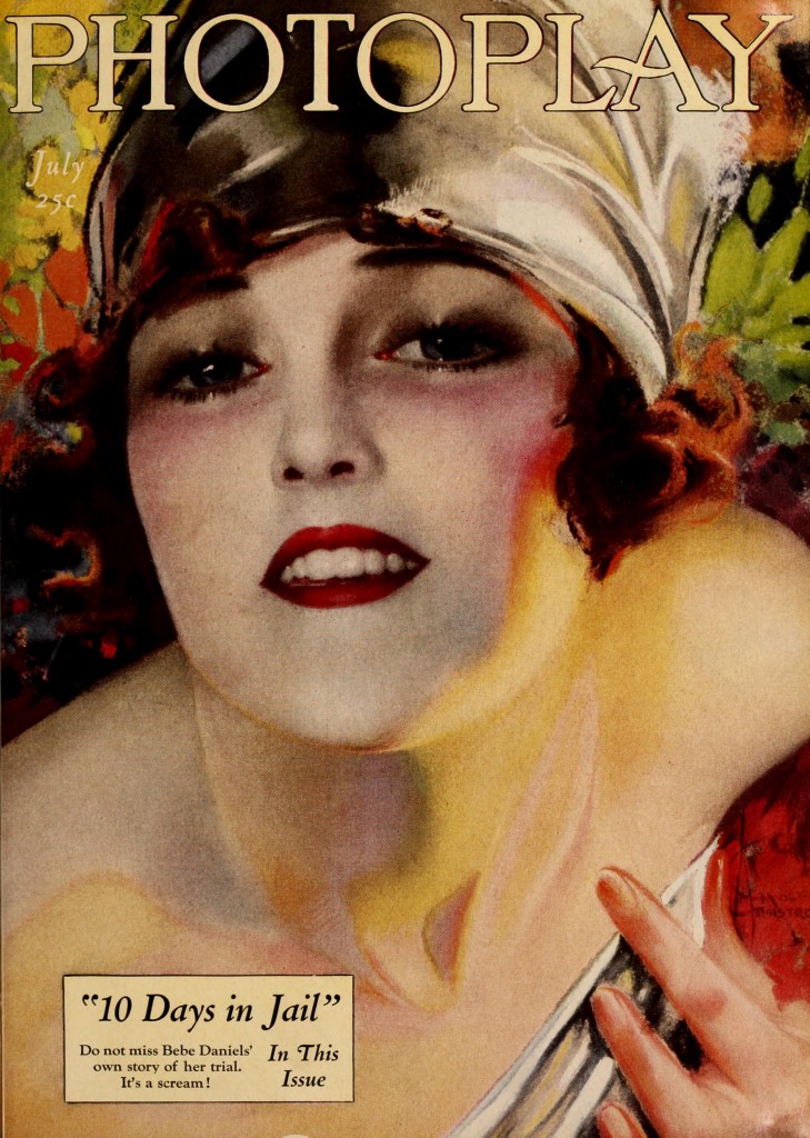 Gloria Swanson Photoplay Cover Portrait 1921