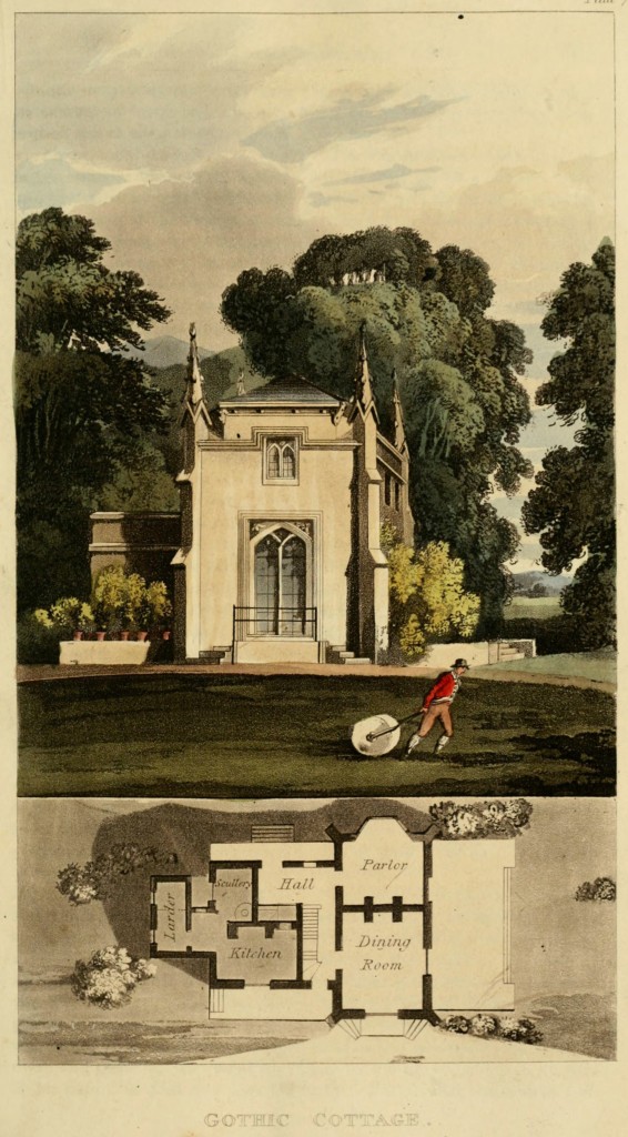 Gothic Cottage Design circa 1816 - London Architecture