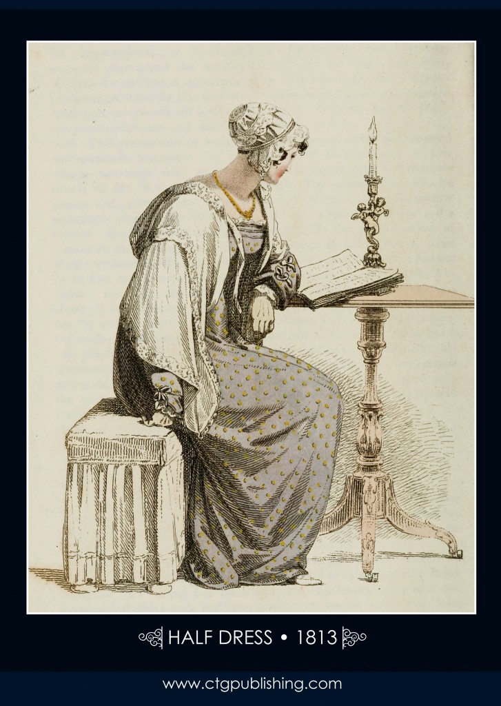 Half Dress circa 1813 - London Fashion Designs