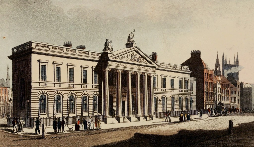 India House, Leadenhall Street, London circa 1810