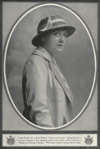 Knox Hat Advertisement with Louise Dresser circa 1916