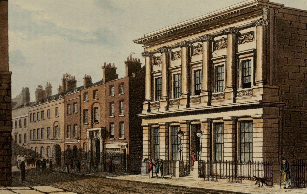 London Commercial Sale Rooms, Mark Lane, 1813