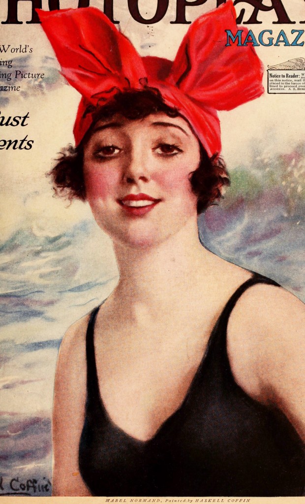Mabel Normand Photoplay Cover Portrait 1918
