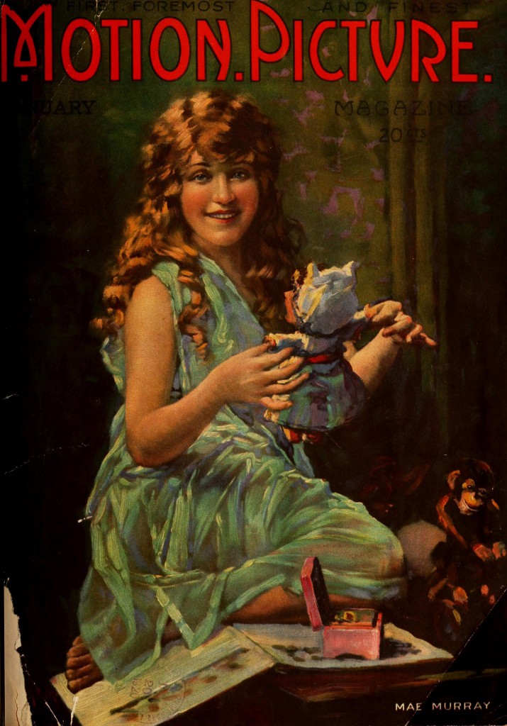 Mae Murray Photoplay Cover Portrait 1919