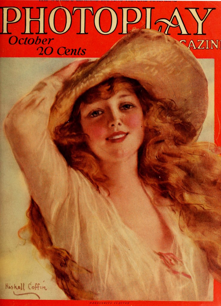Marguerite Clayton Photoplay Cover Portrait 1918