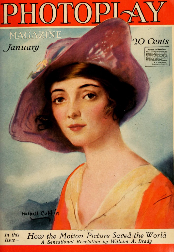 Marie Doro Photoplay Cover Portrait 1919
