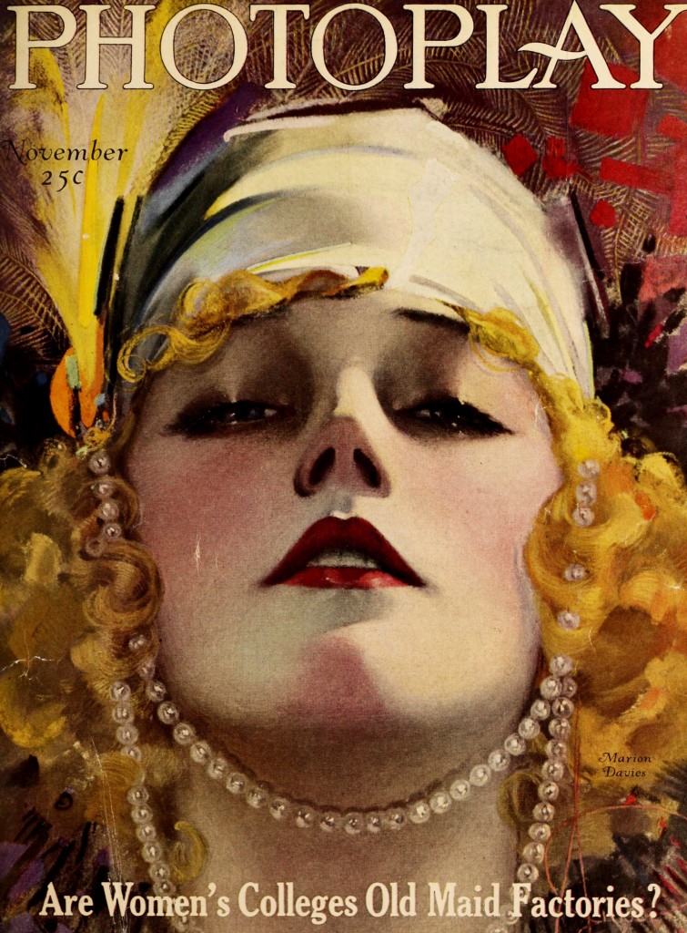 Marion Davies Photoplay Cover Portrait 1921