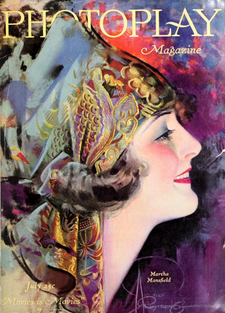Martha Mansfield Photoplay Cover Portrait 1920