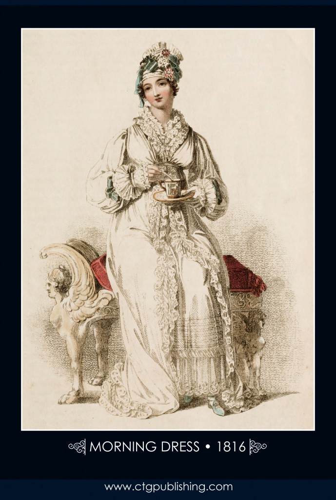 Morning Dress circa 1816 - London Fashion Designs