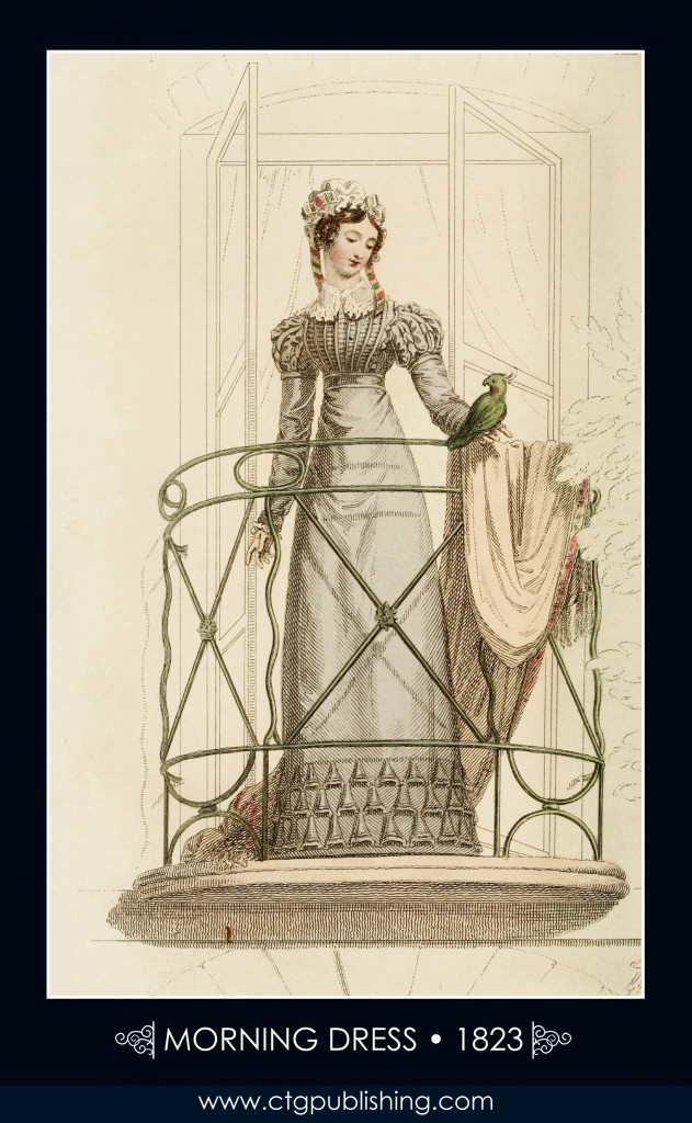 Morning Dress circa 1823 - London Fashion Designs