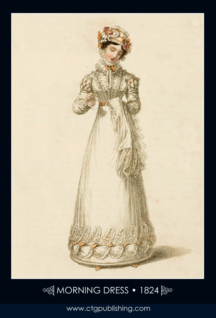 Morning Dress circa 1824 - London Fashion Designs