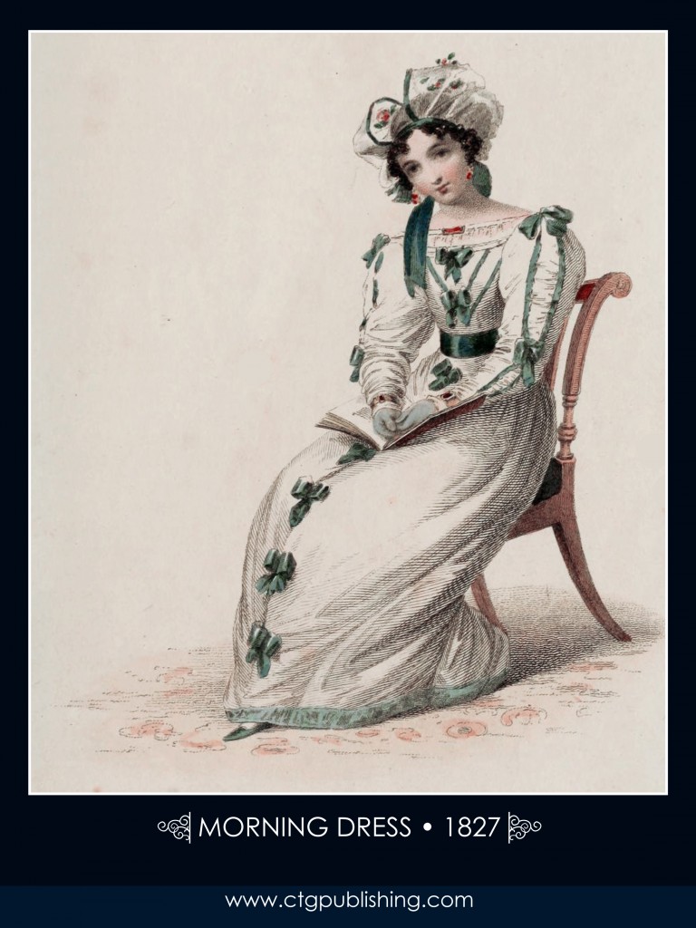 Morning Dress circa 1827 - London Fashion Designs