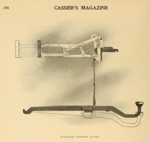 Noiseless Type-bar Action circa 1910