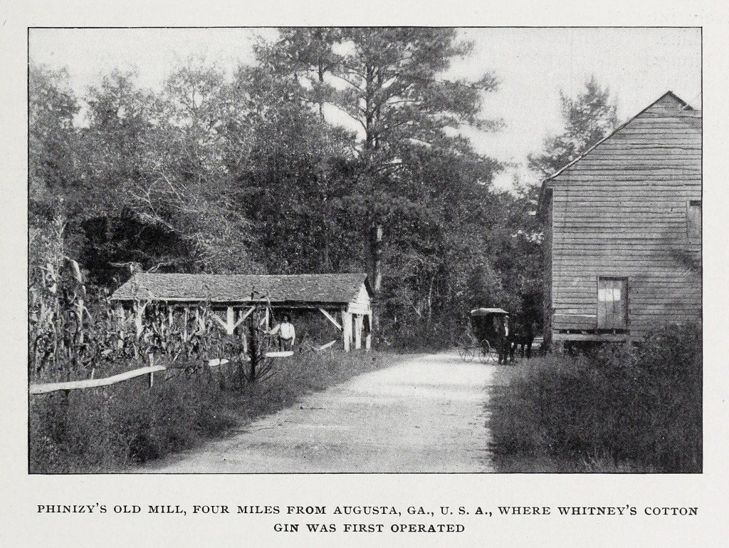 Phinizy's Old Mill Augusta GA - Eli Whitney 