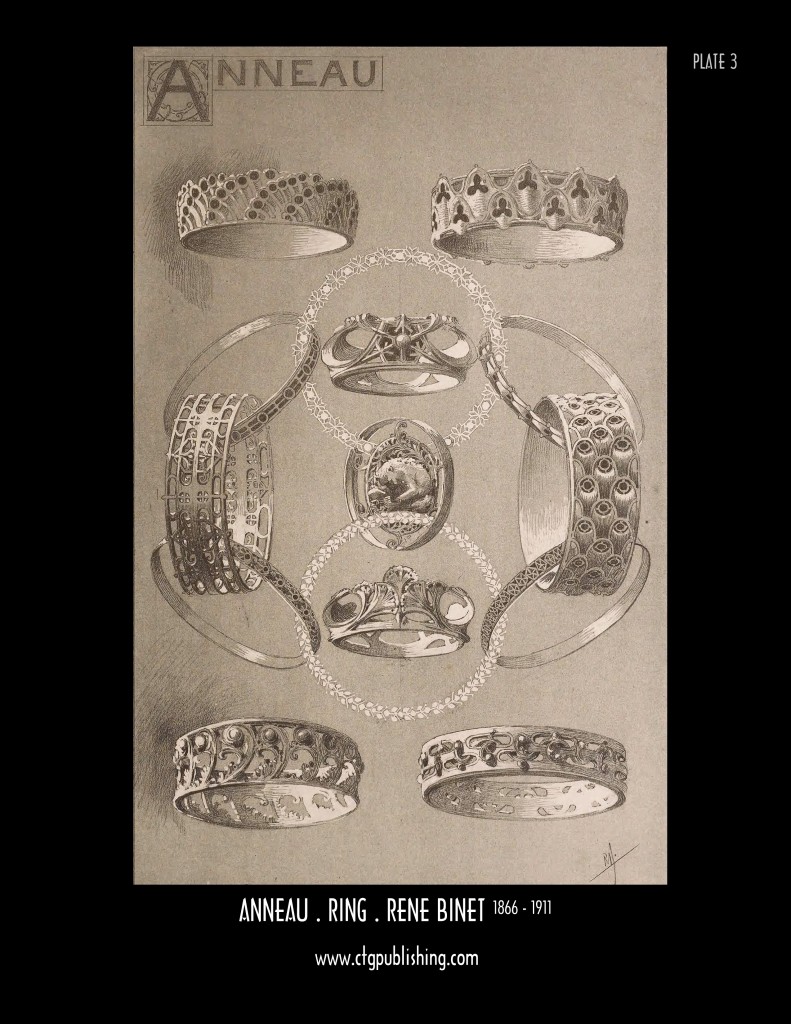 Ring - Art Nouveau Design by Rene Binet