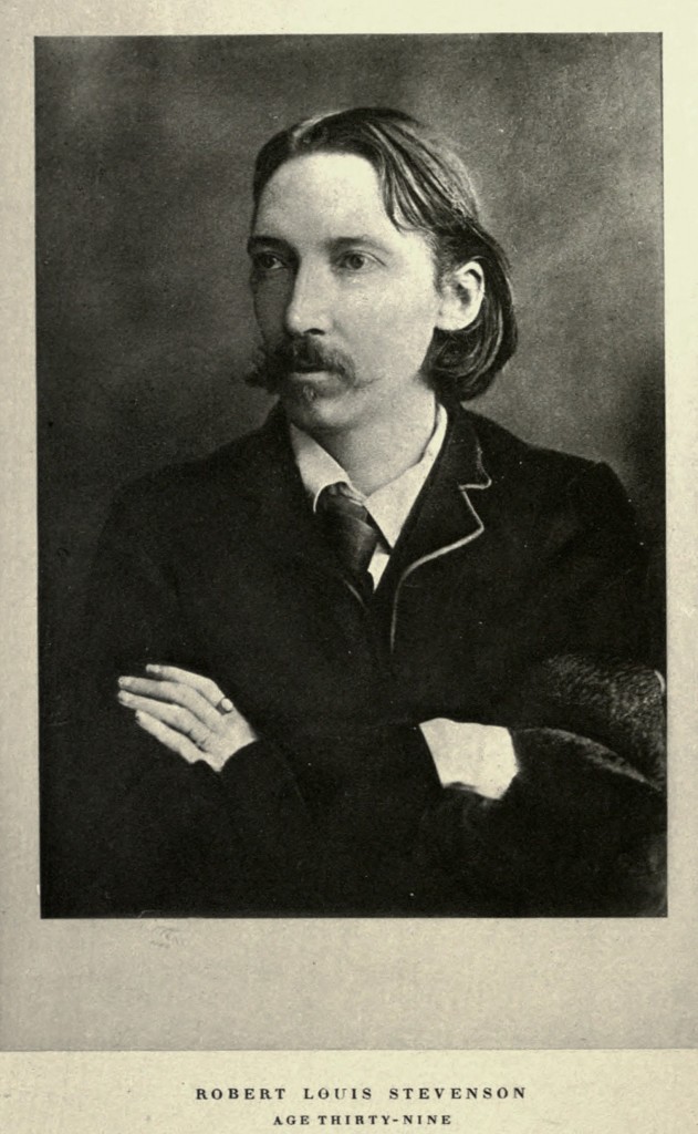 Portrait of Robert Louis Stevenson Age 39